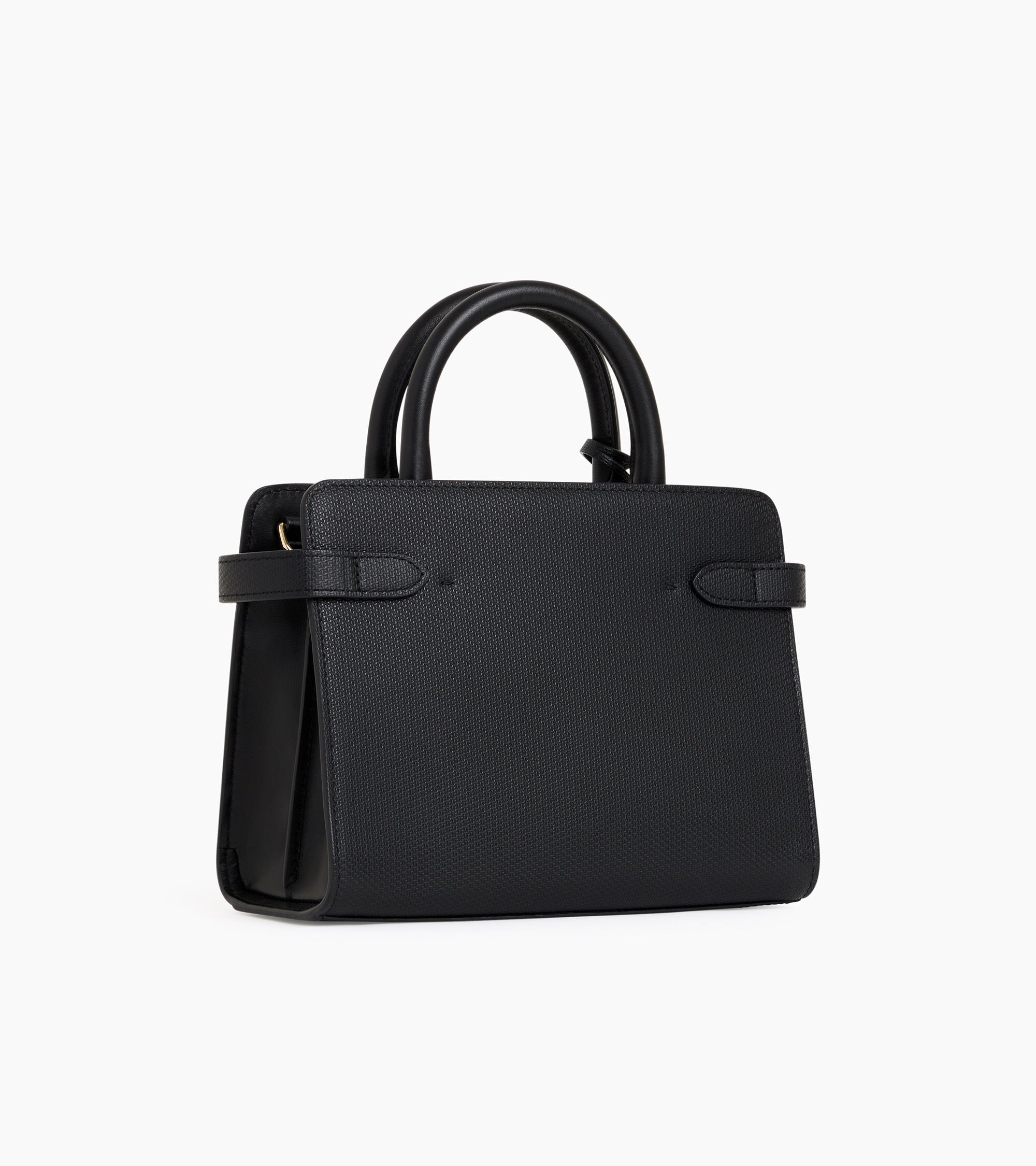 Kleine Handtasche Emilie aus T-Signaturleder mit Trageriemen