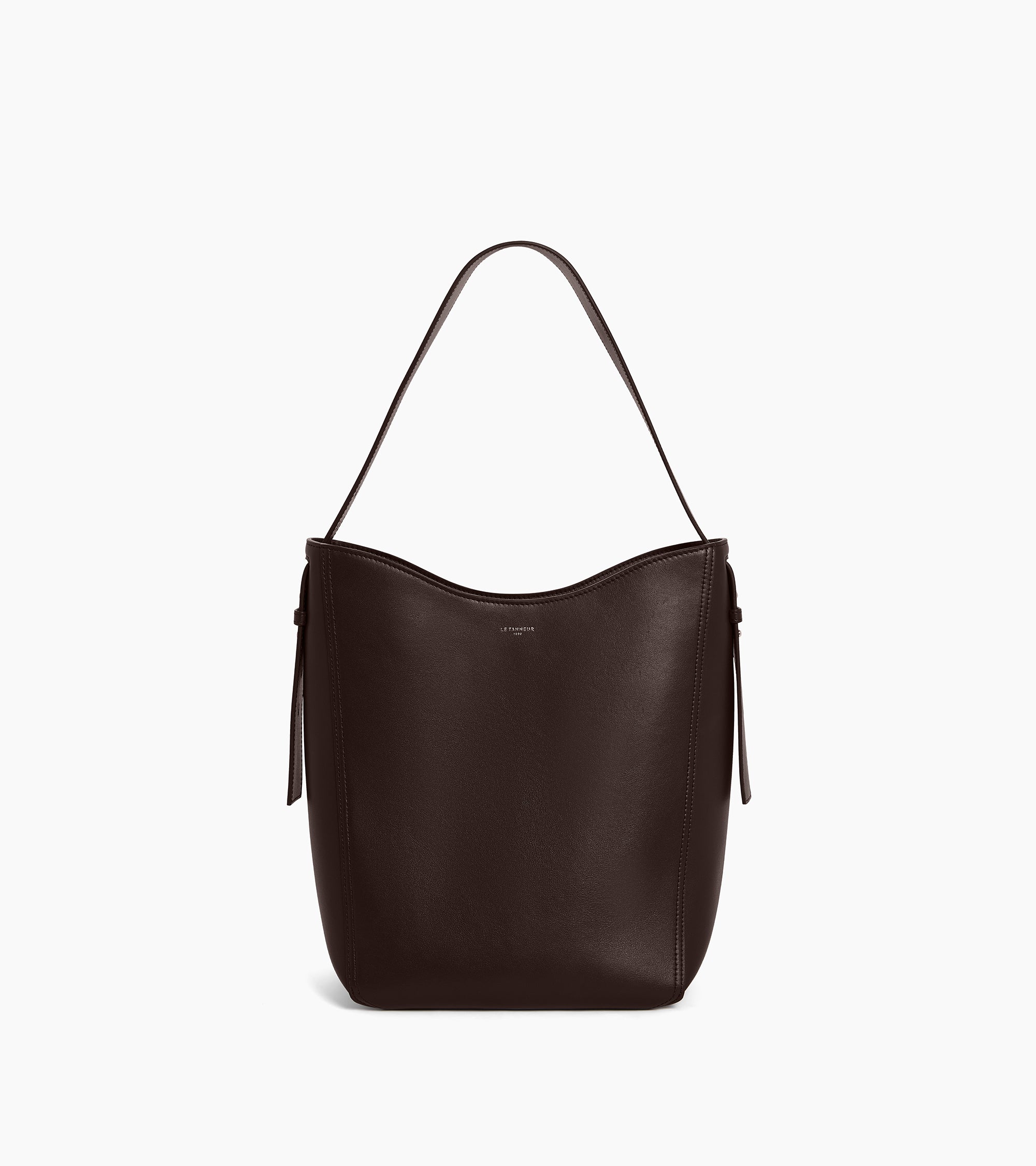 Bolso hobo mediano modelo Céleste de piel lisa