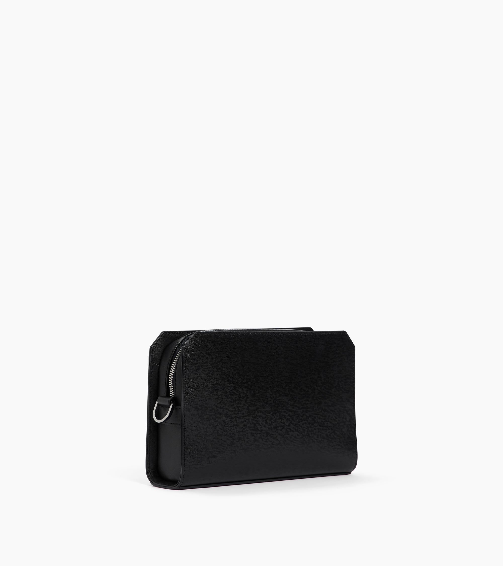 Bolso de mano con correa para muñeca Anatole en corcho y piel lisa