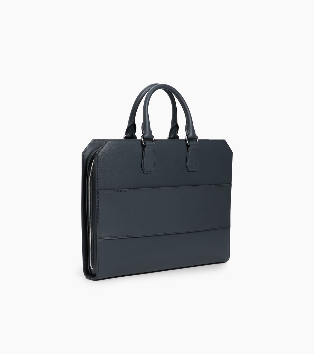 Portadocumentos slim de 15" Anatole en piel con corcho y piel lisa