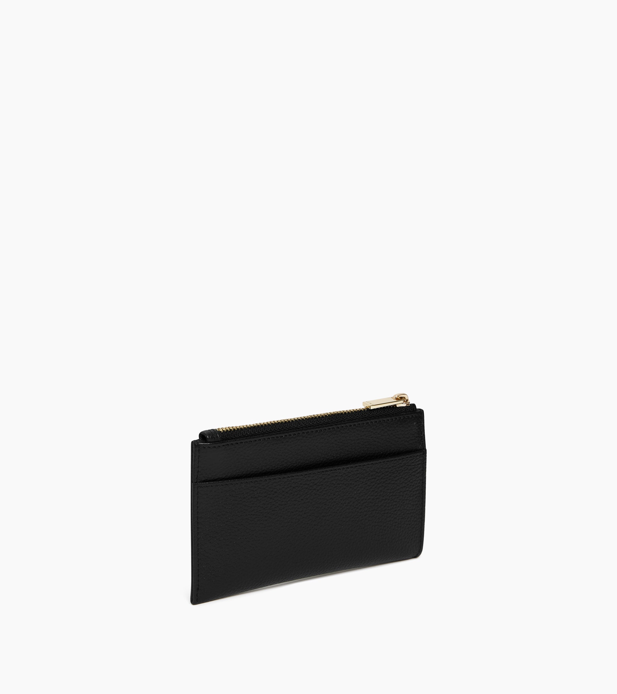 Albertine zipped key case in grained leather