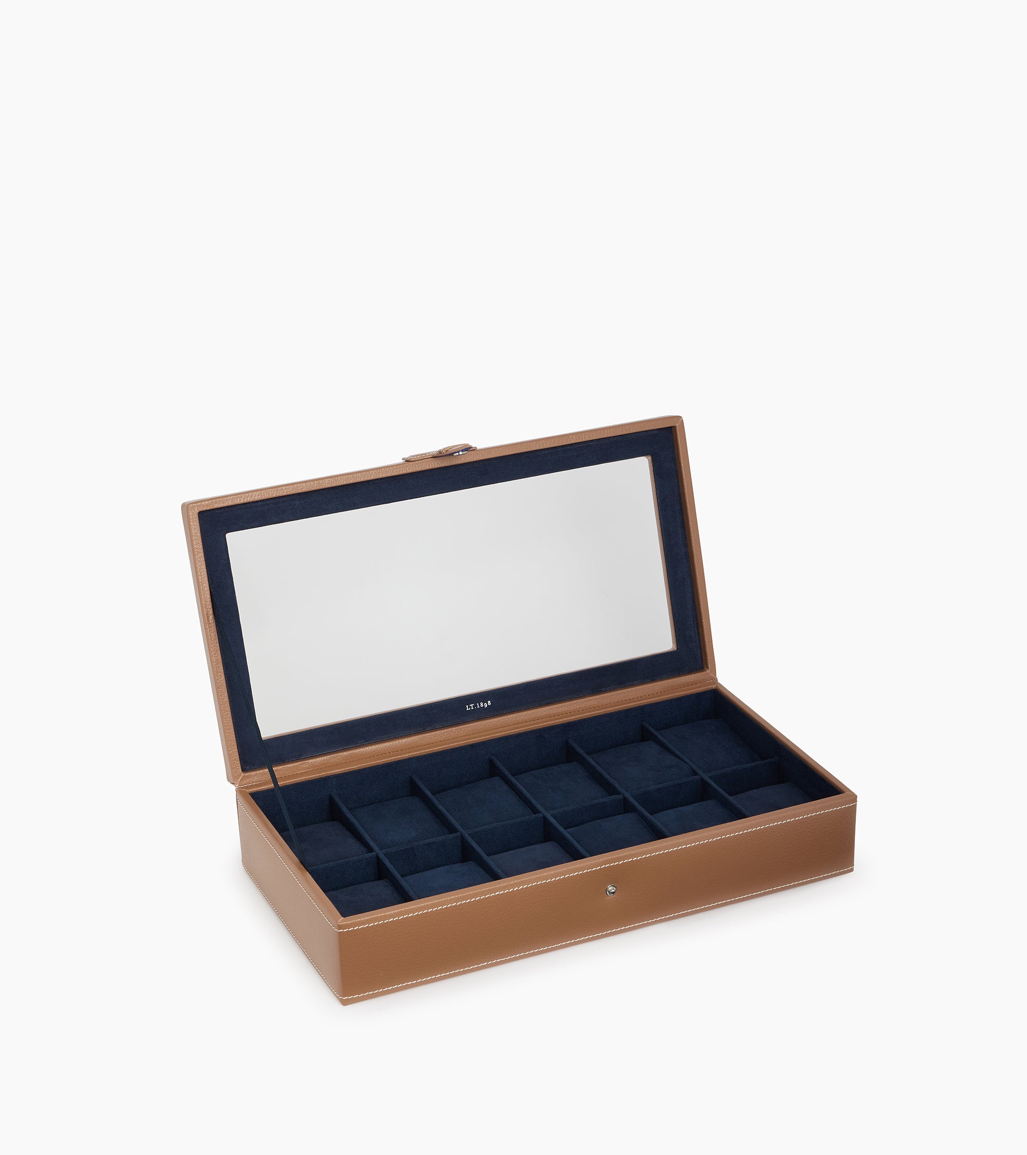 Coffret 12 montres en cuir