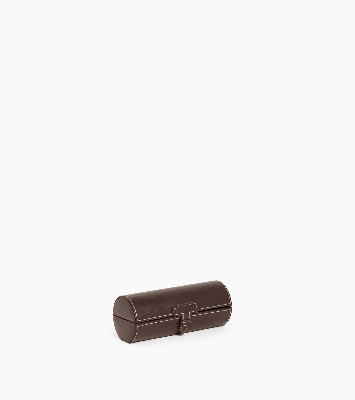 Estuche para 3 relojes en cuero