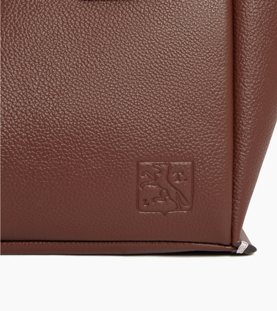 Pequeño bolso Elena de cuero texturizado