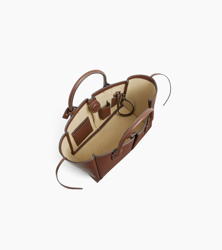 Pequeño bolso Elena de cuero texturizado