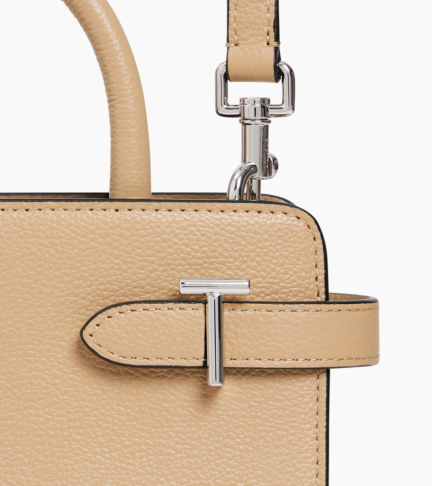 Bolso pequeño Emilie de piel texturizada