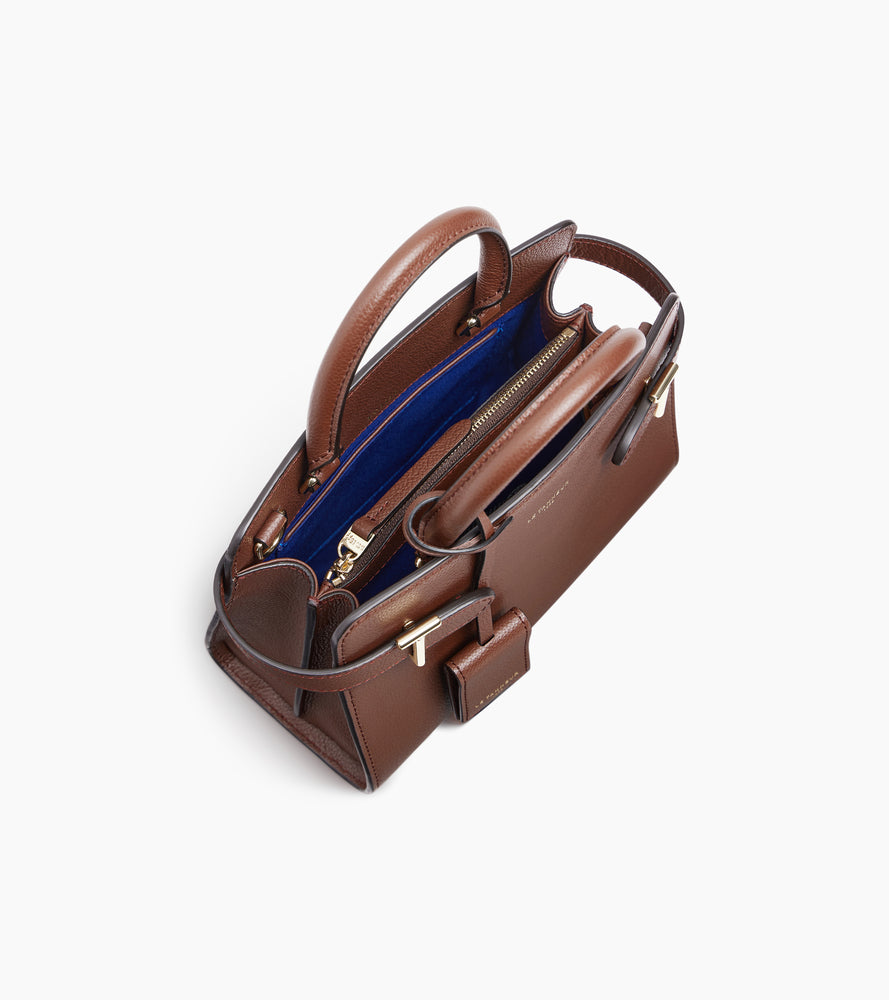 Bolso pequeño Emilie de piel texturizada