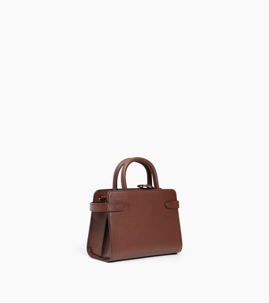 Bolso pequeño Emilie de piel texturizada