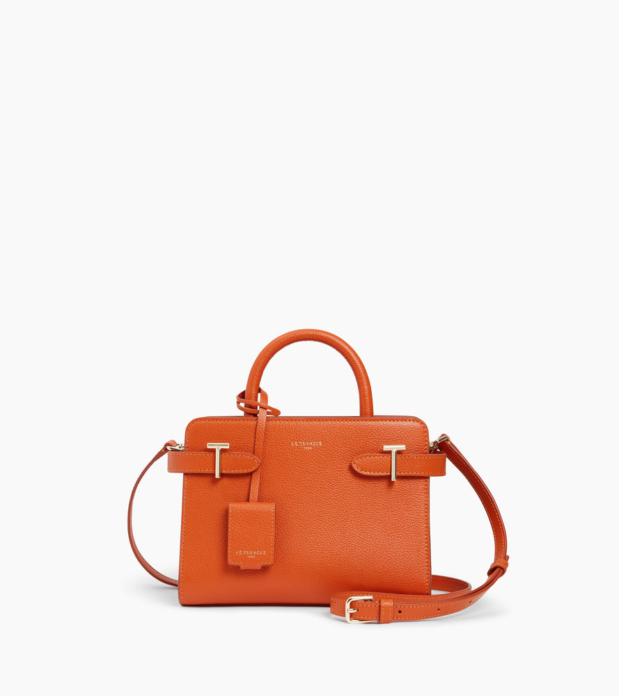 Bolso pequeño Emilie de piel texturizada