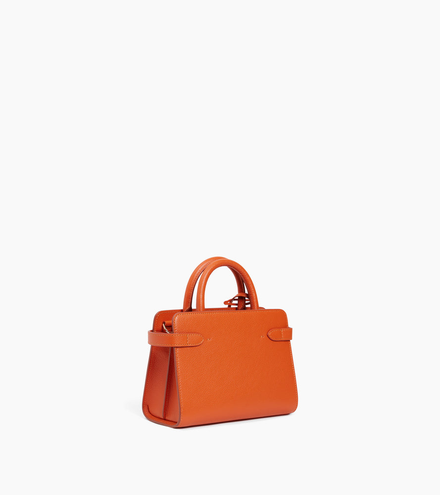 Bolso pequeño Emilie de piel texturizada