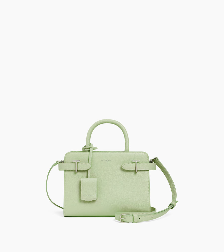 Bolso pequeño Emilie de piel texturizada