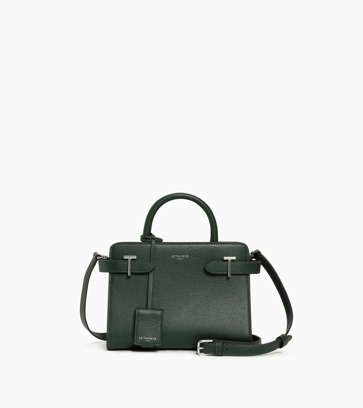 Petit sac à main Emilie en cuir grainé