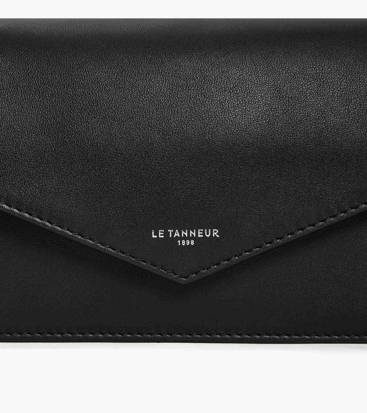 Bolso bandolera de piel lisa