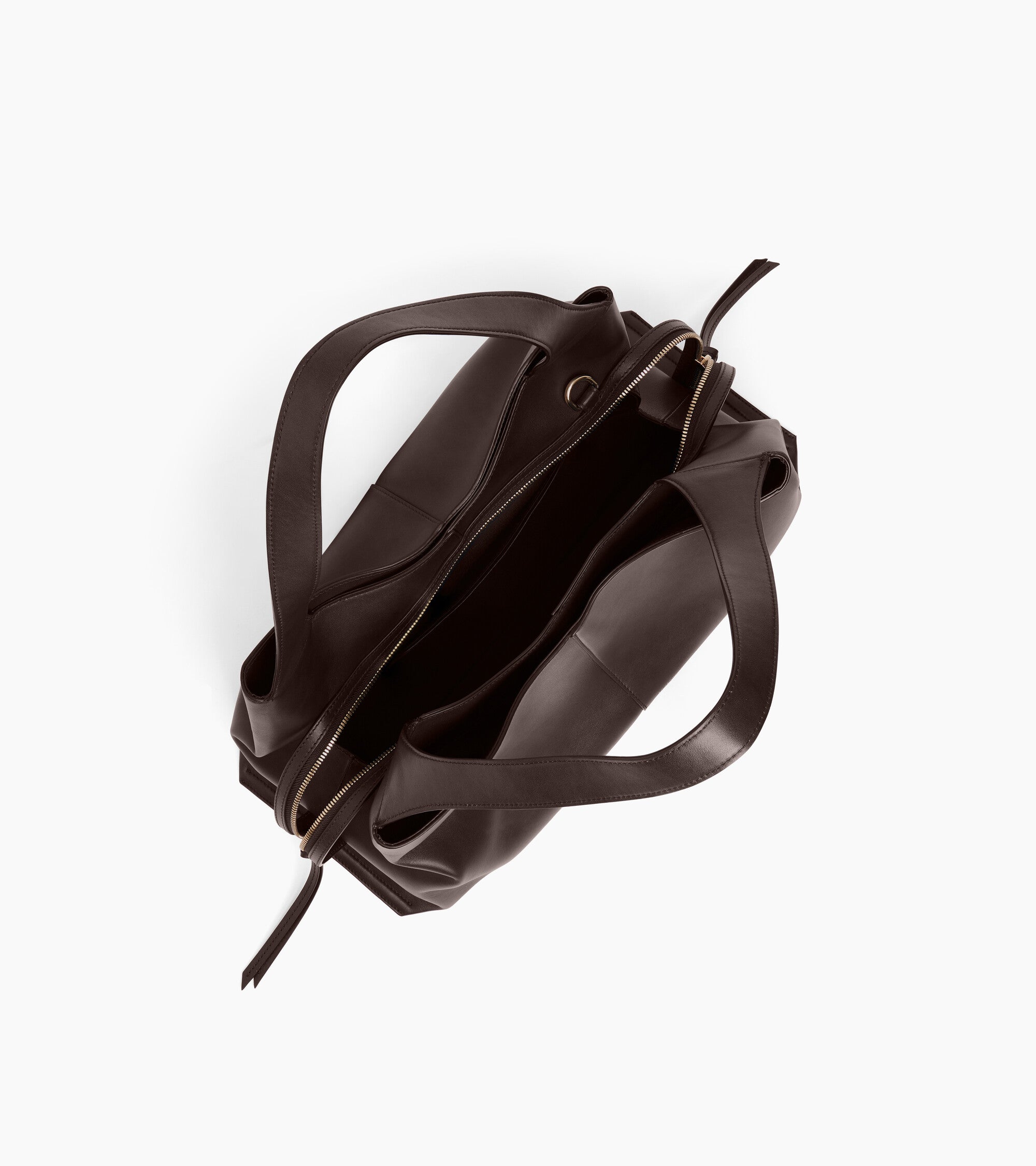 Bolso cabás grande Félicie de cuero liso