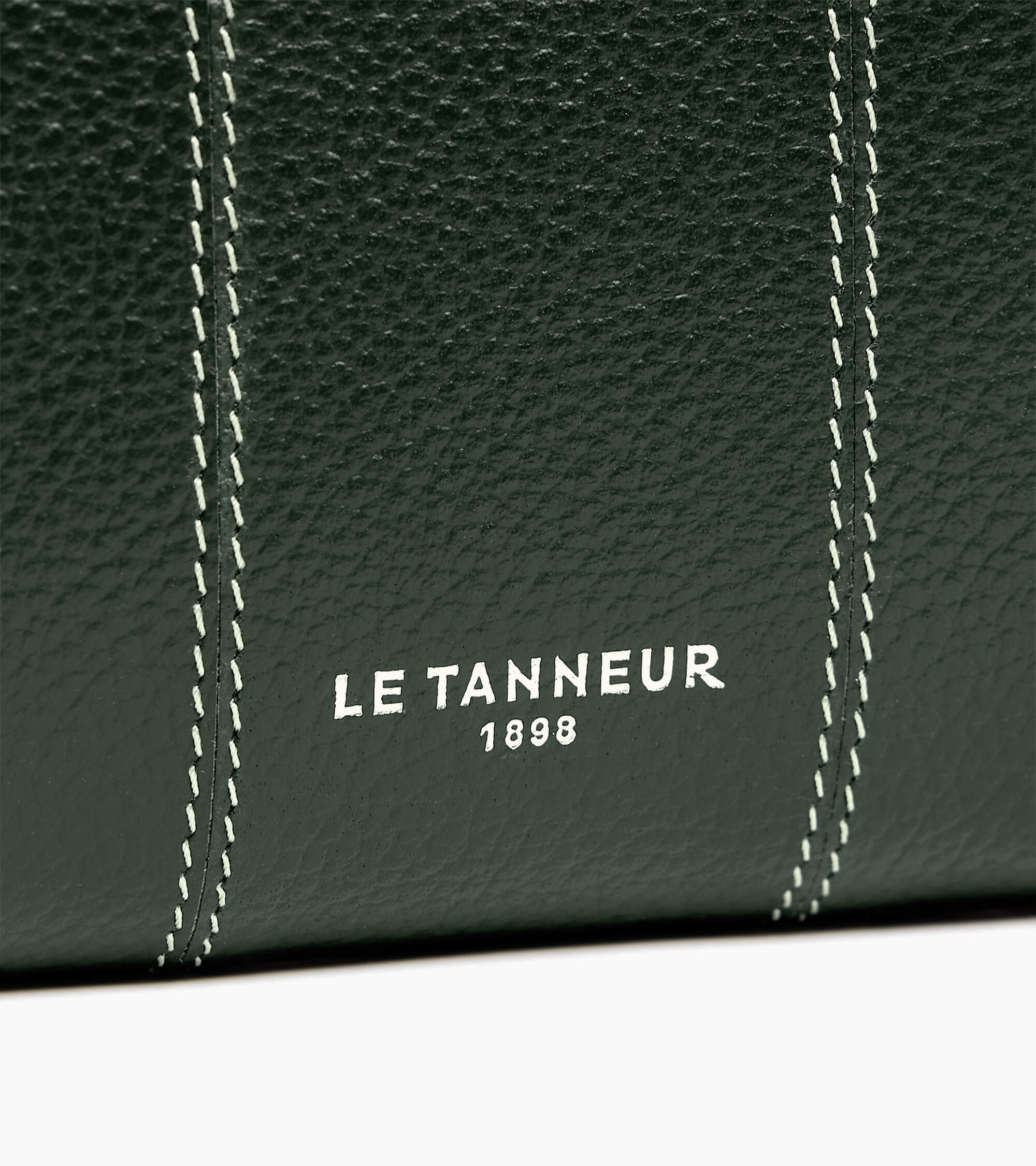 Petit portefeuille Marguerite en cuir grainé