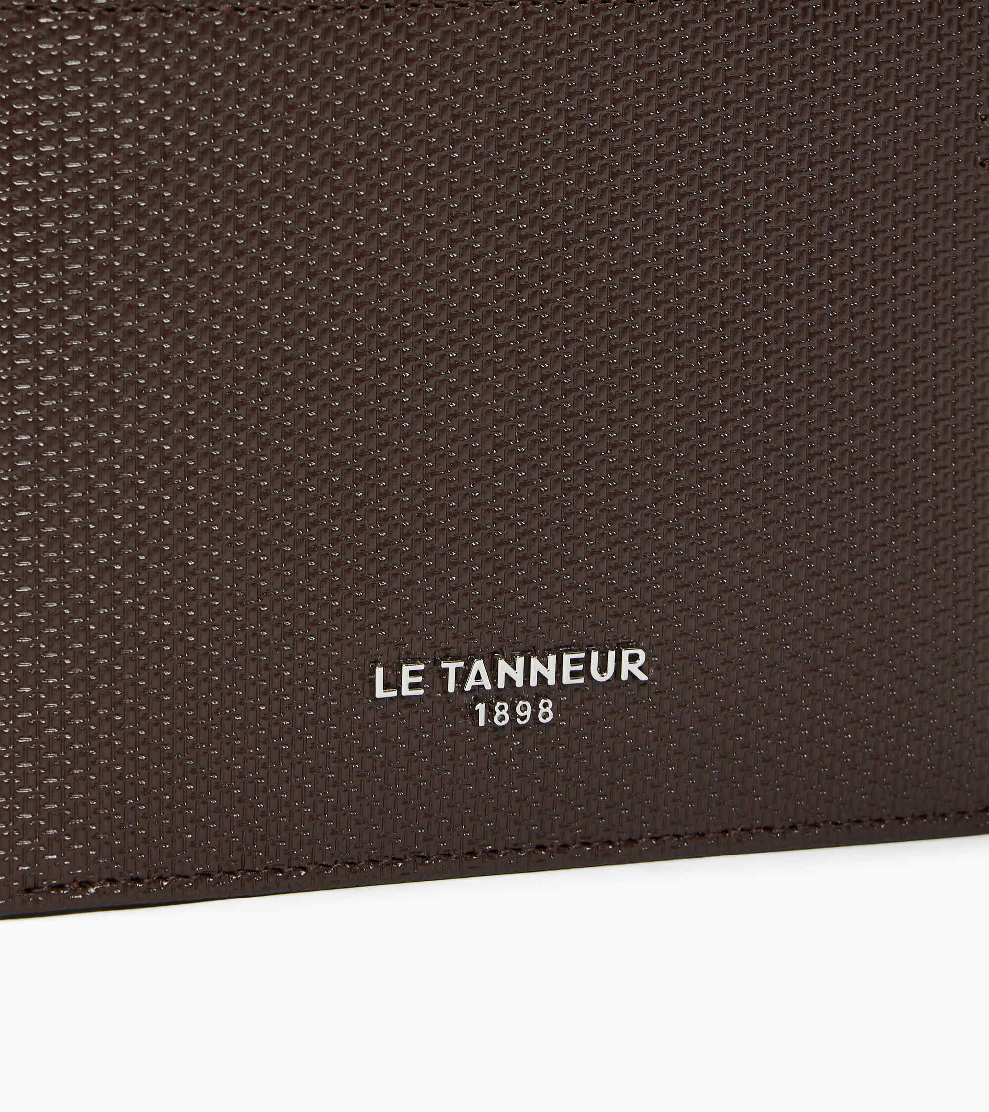 Lucien T シグネチャーレザー ファスナー付き 横型 財布