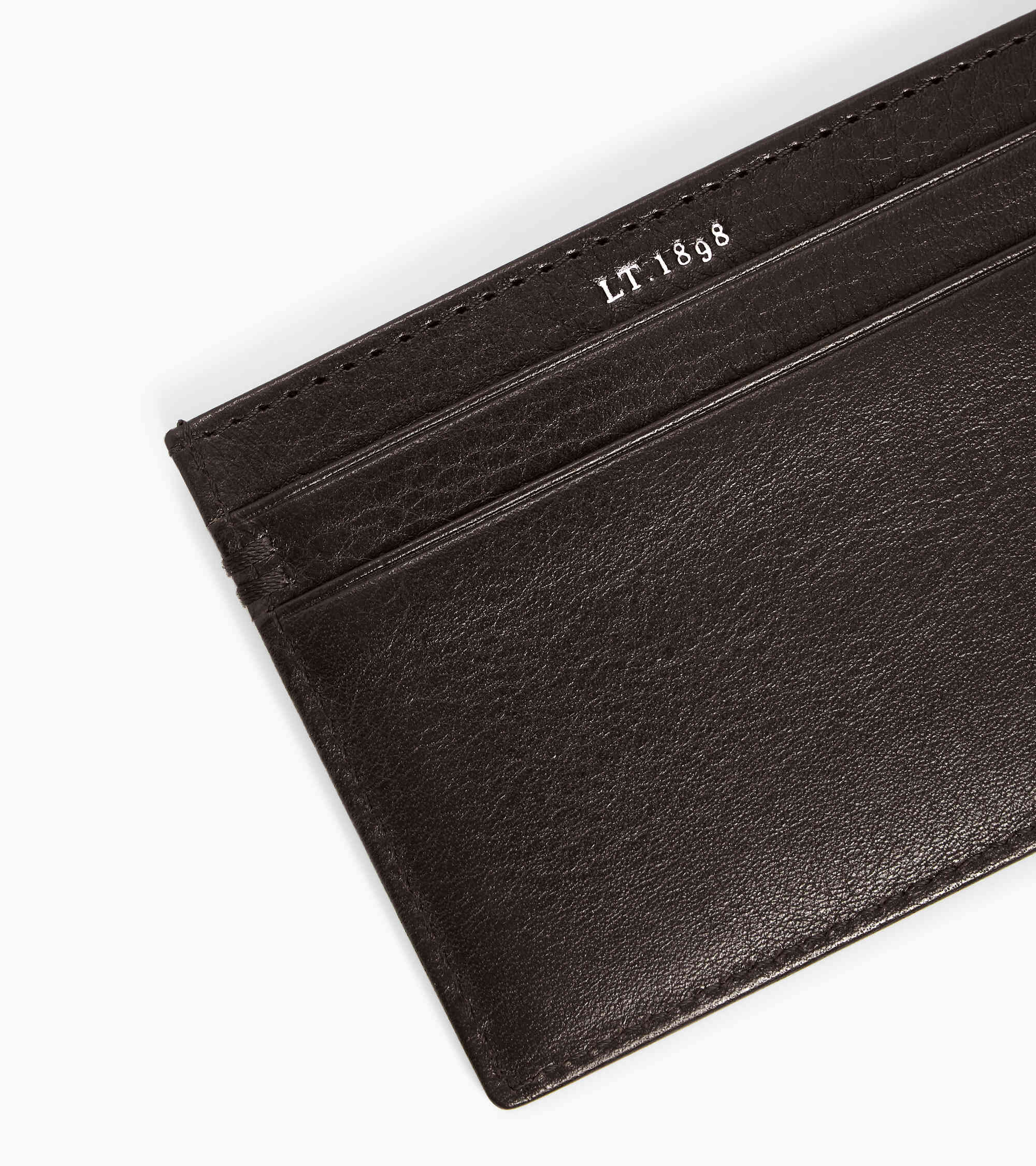 Lucien card holder in oiled leather