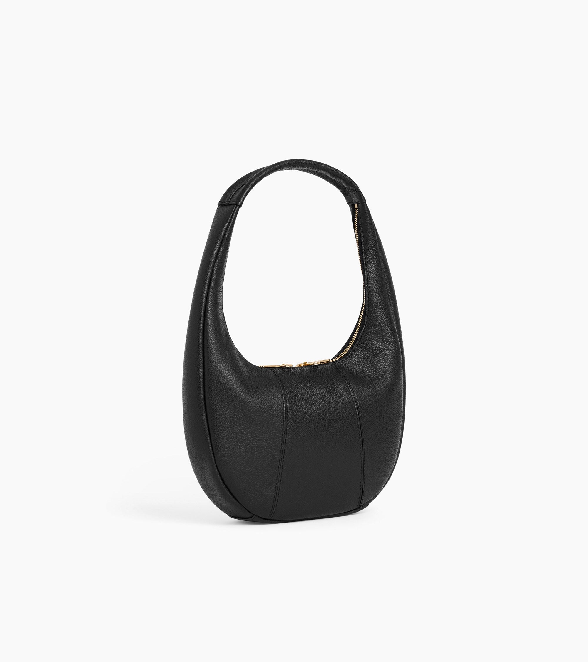 Sac hobo moyen modèle Juliette en cuir grainé