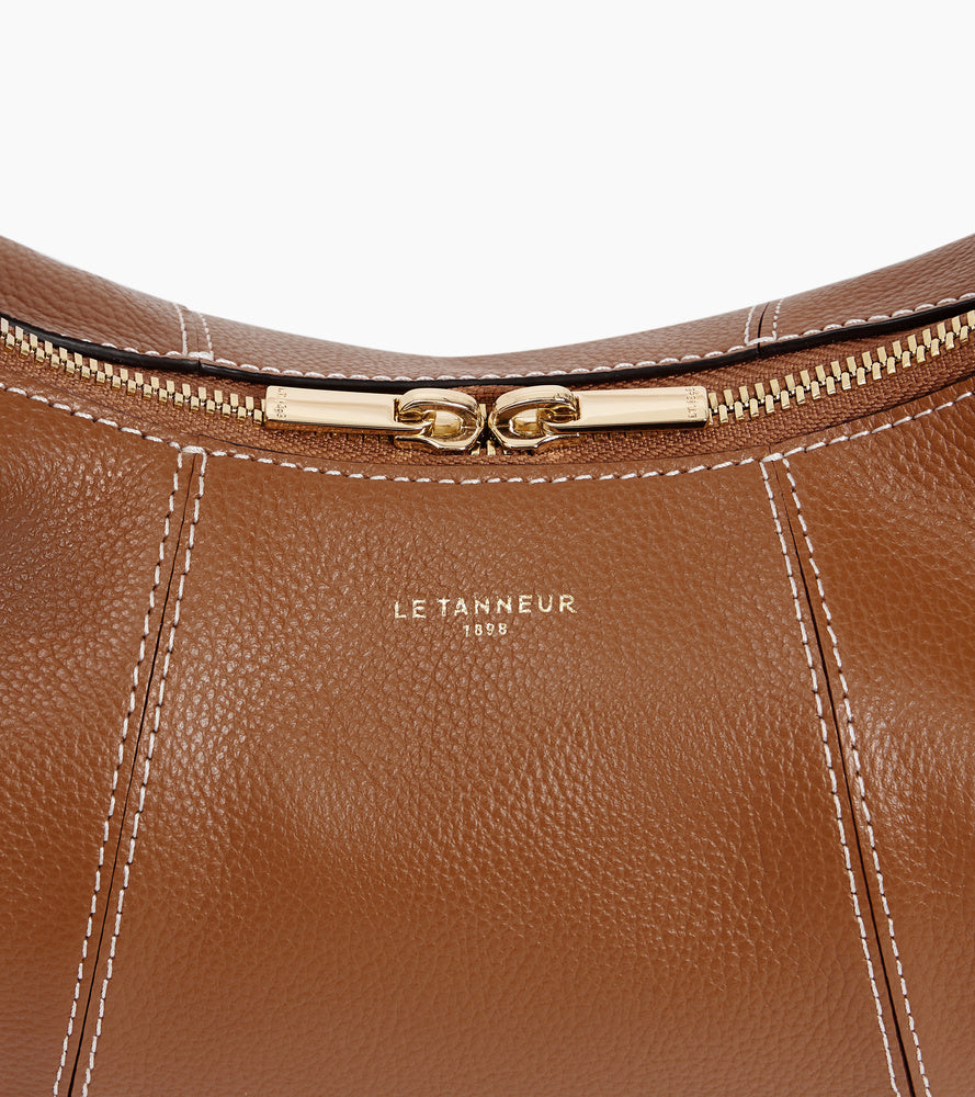 Bolso hobo pequeño Juliette de cuero granulado