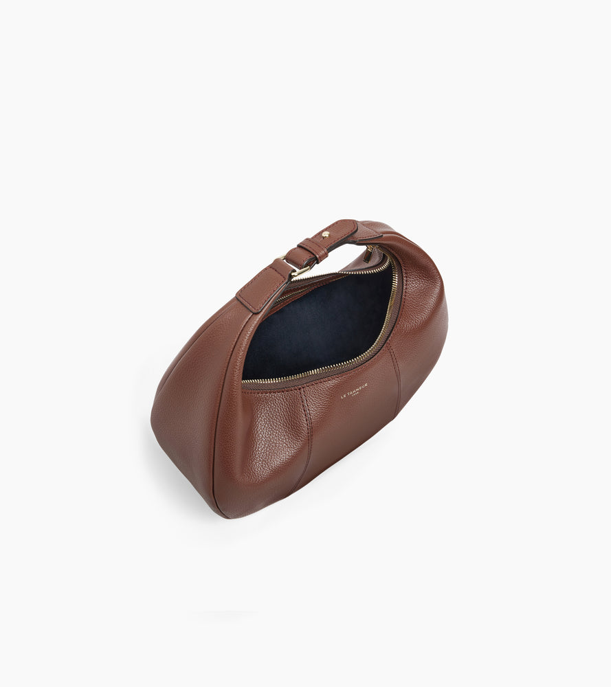 Bolso hobo pequeño Juliette de cuero granulado