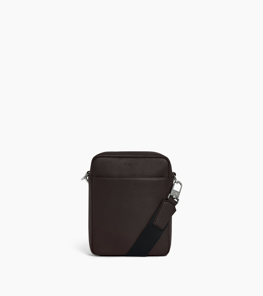 Marceau グレインレザー ファスナー付き スモール サコッシュ