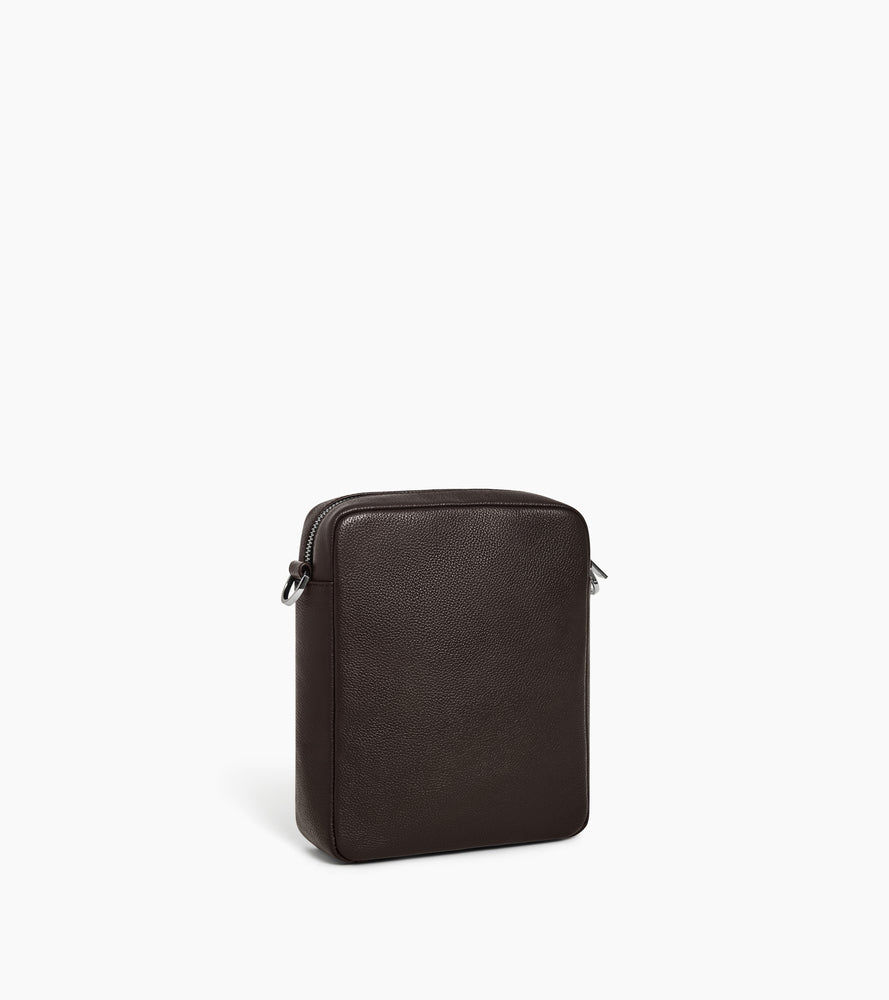 Marceau グレインレザー ファスナー付き スモール サコッシュ