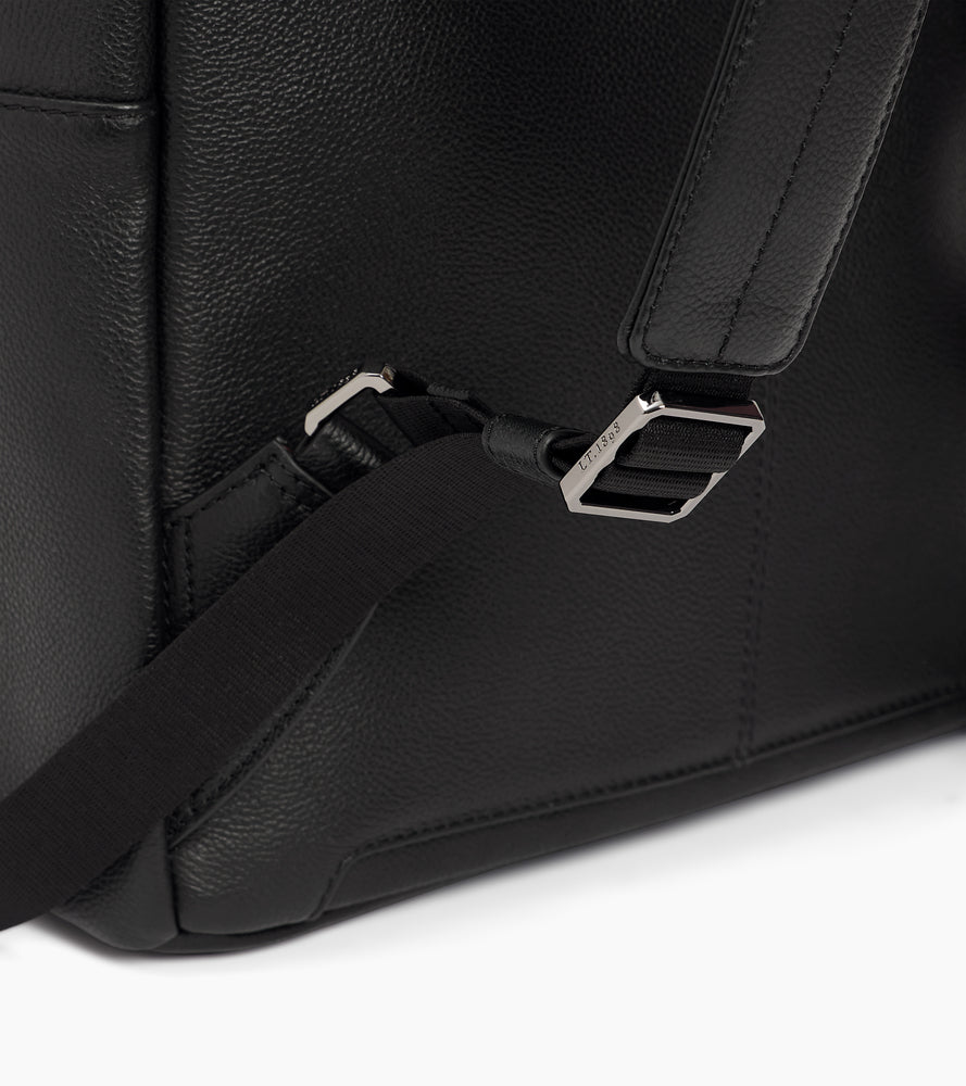 Mochila Marceau de cuero granulado