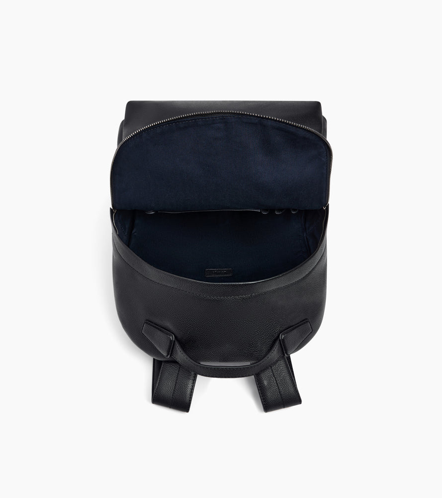 Mochila Marceau de cuero granulado