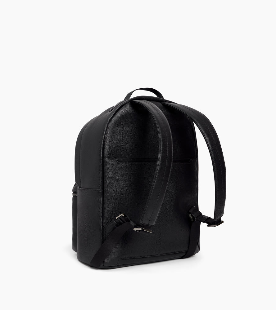 Mochila Marceau de cuero granulado