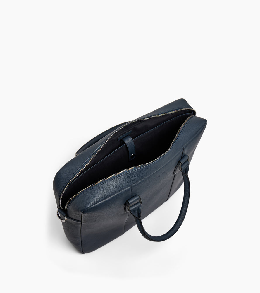 Portadocumentos de 17" Marceau de piel texturizada