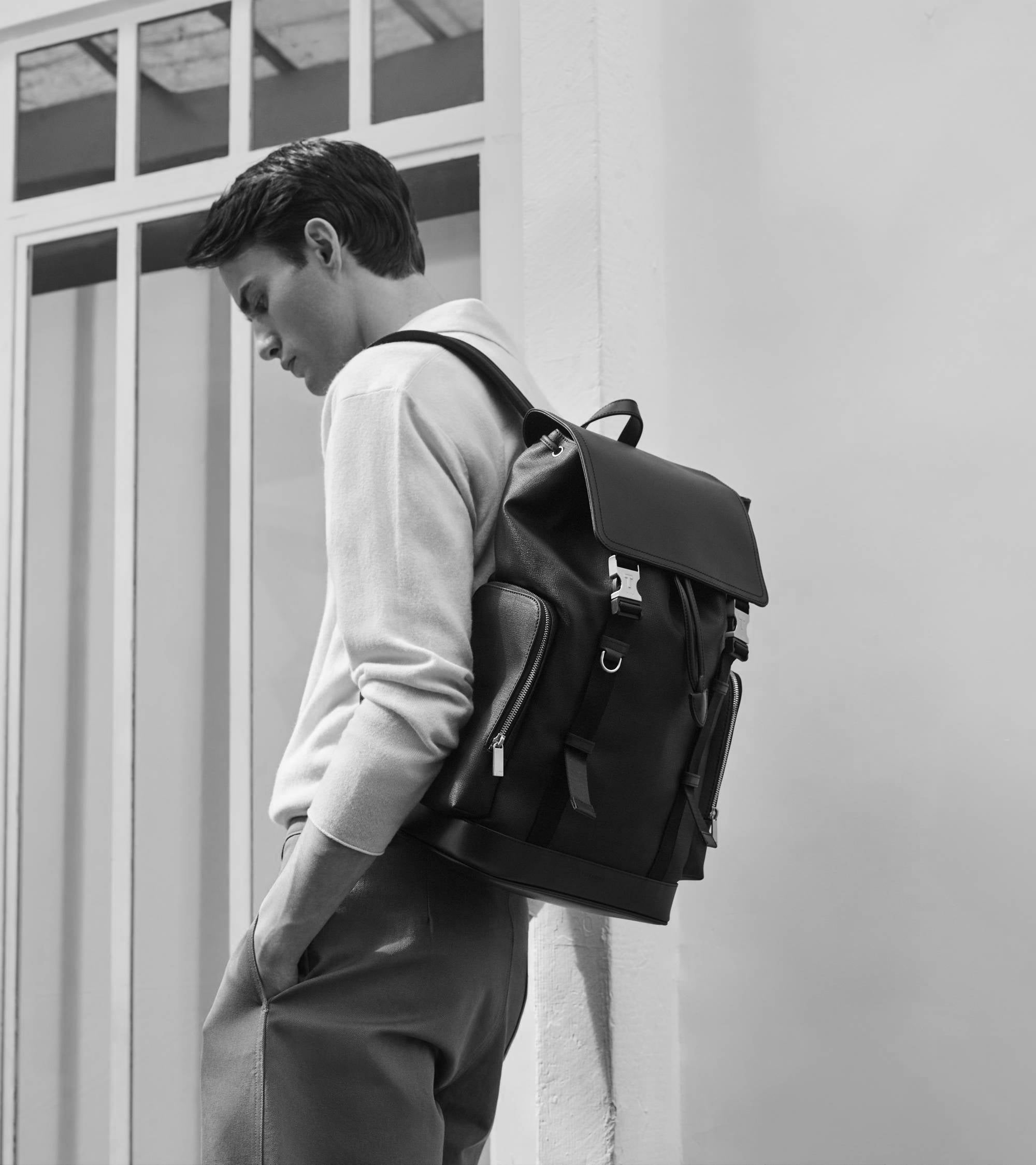 Rucksack Maurice aus beschichtetem Canvas