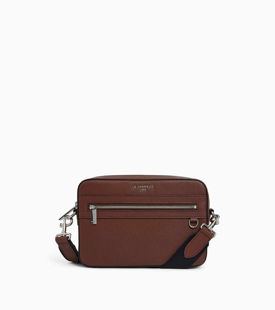Bolso bandolera pequeño Émile de piel signature T