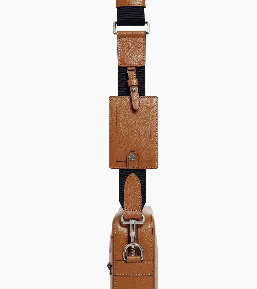 Bolso bandolera pequeño Emile de cuero granulado