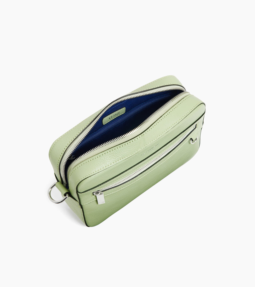 Emile small shoulder bag in grained leather