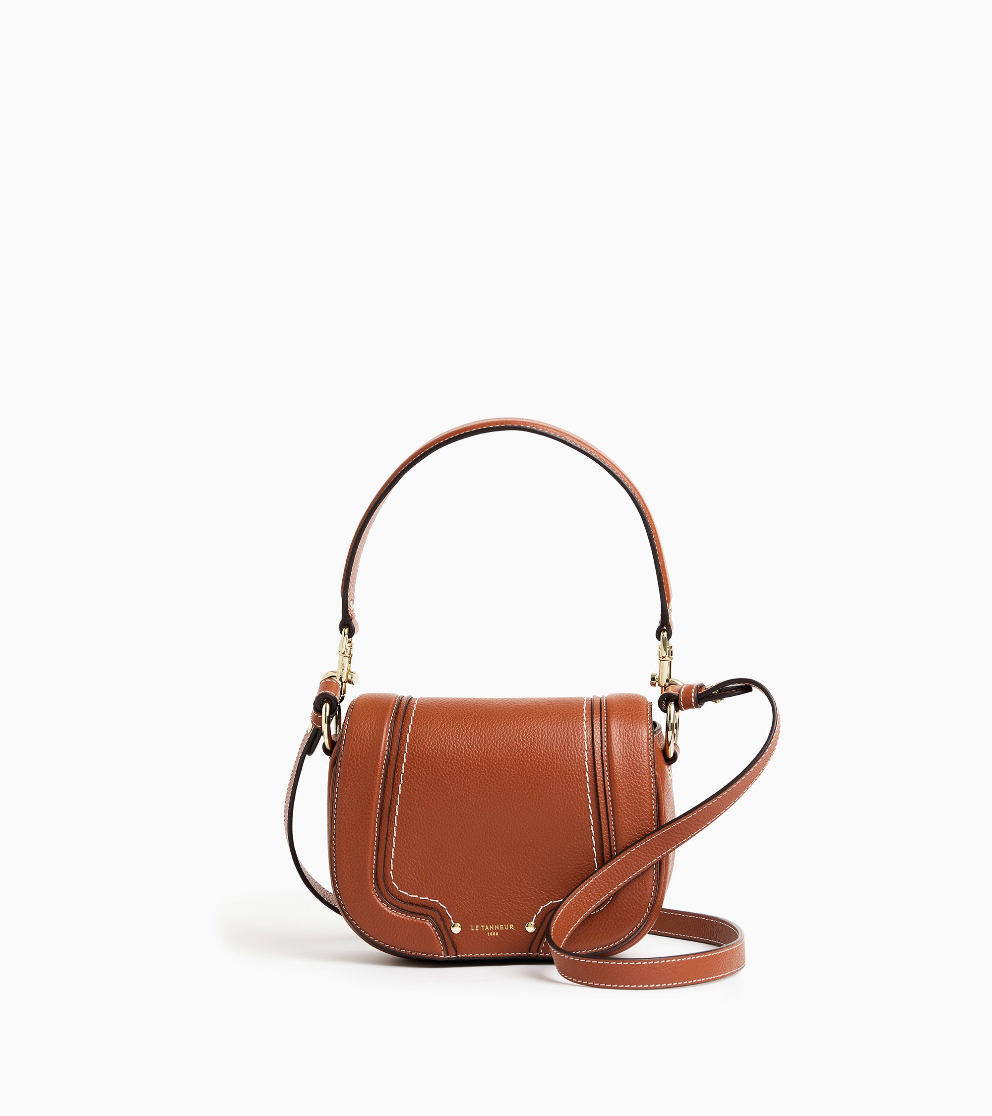 Petit sac bandoulière Ella en cuir grainé