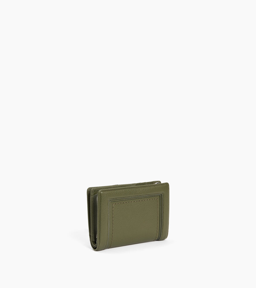 Cartera mediana modelo Ella de cuero granulado