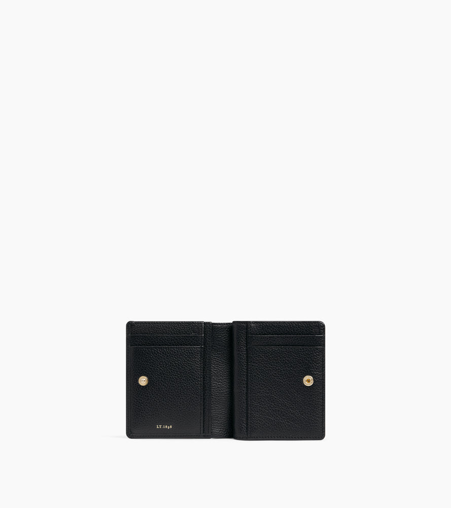Kleine Brieftasche Ella aus genarbtem Leder