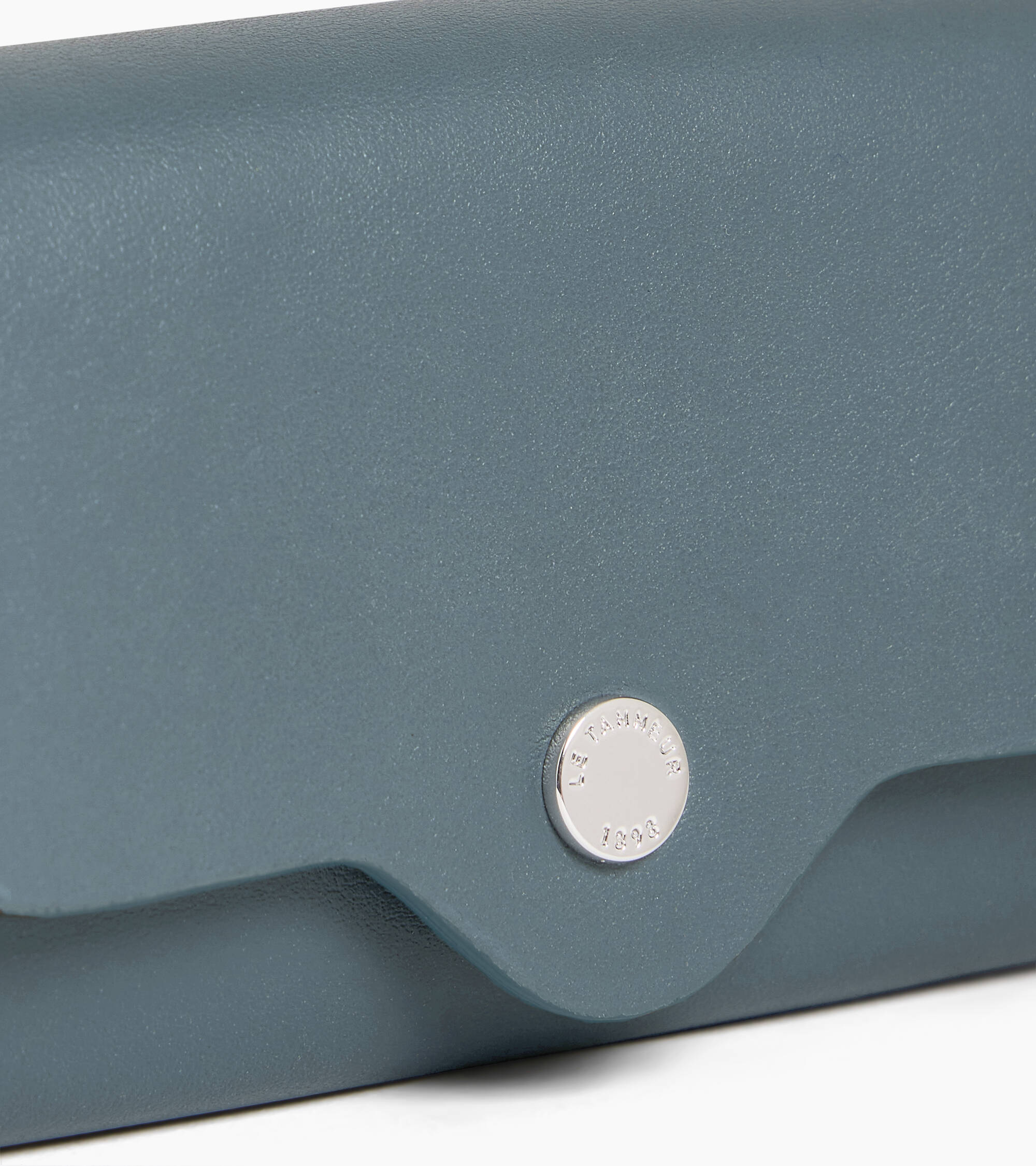 Porte monnaie Sans couture en cuir lisse