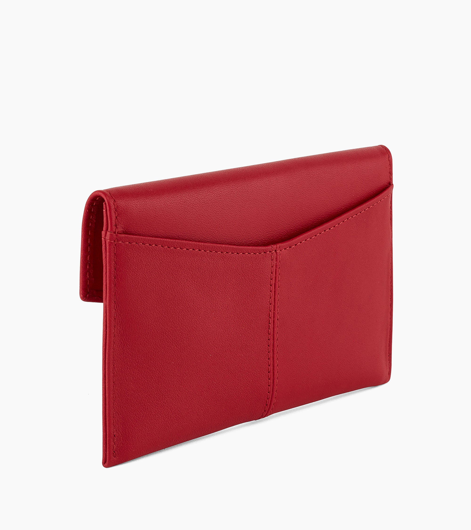 Pochette enveloppe moyen modèle Charlotte en cuir lisse