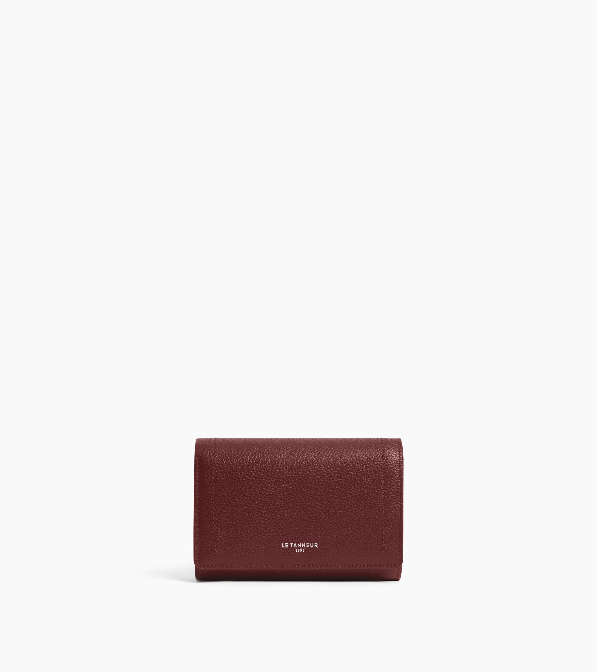 Louison グレインレザー ミディアム フラップ付き 財布