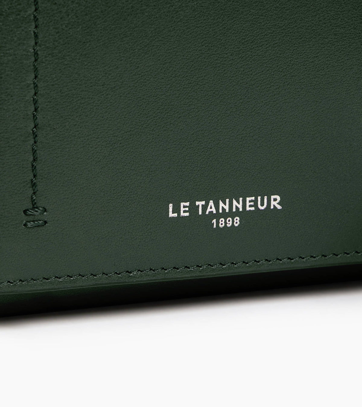 Kleine Brieftasche mit Klappe Louison aus Glattleder