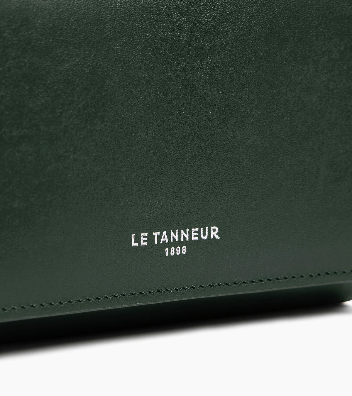 Mittelgroße Brieftasche mit Klappe Louison aus Glattleder